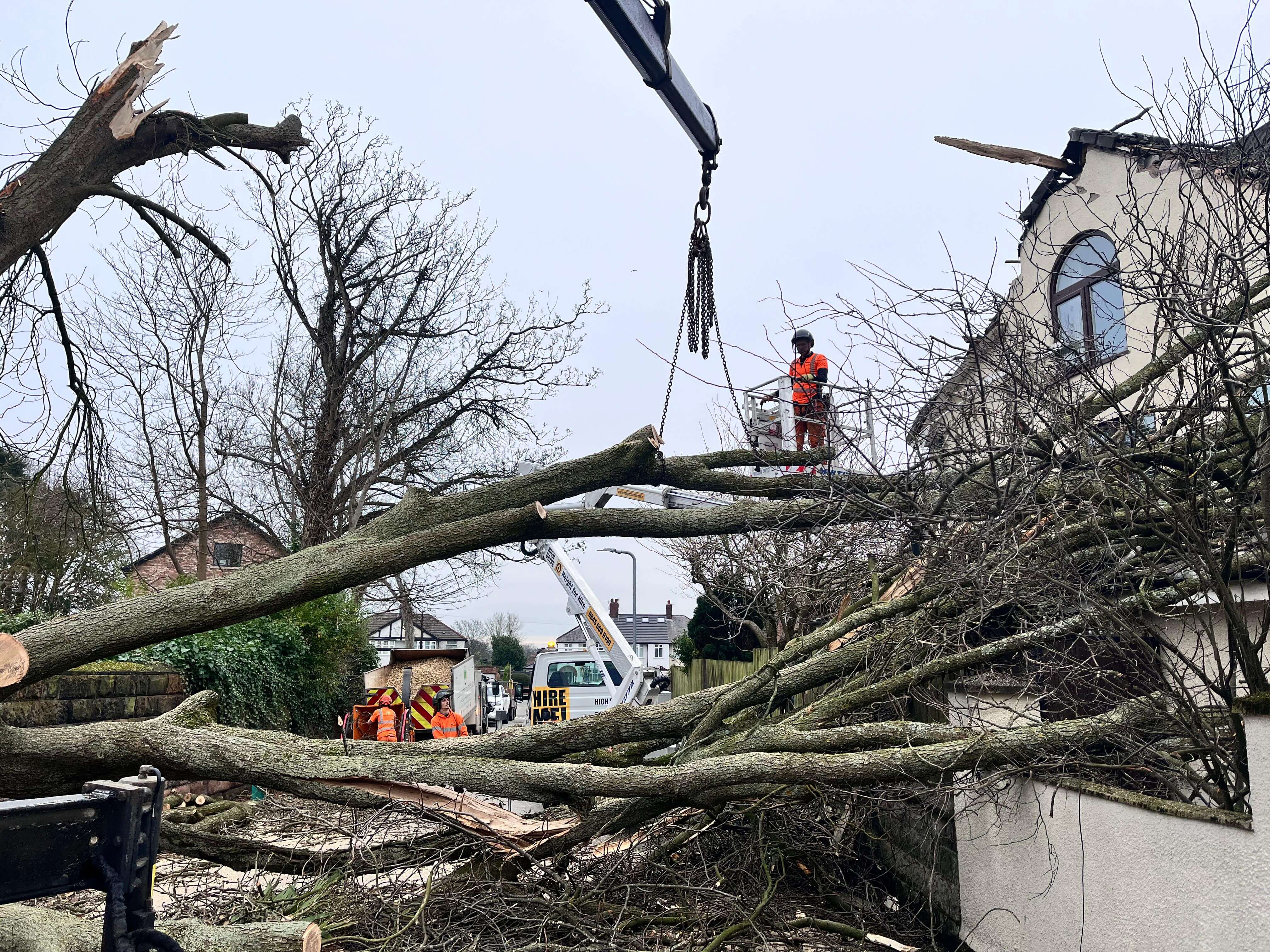 Storm Damage Work Crosby